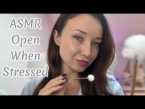 ASMR Open When Stressed 🤍 (Soft Whispering for Stress Relief & Deep Sleep)