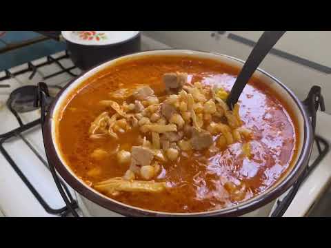 ASMR RECETA DE POZOLE SÚPER FÁCIL