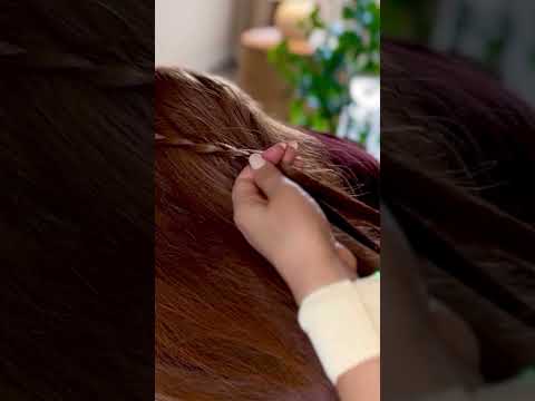 ASMR Hair Braiding for Deep Sleep and Relaxation #asmr #asmrnotalking #asmrrealperson