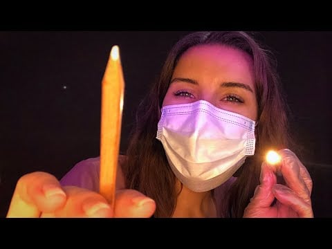ASMR Giving You A New Face// Personal Attention, Measuring, Light Triggers, Instructions