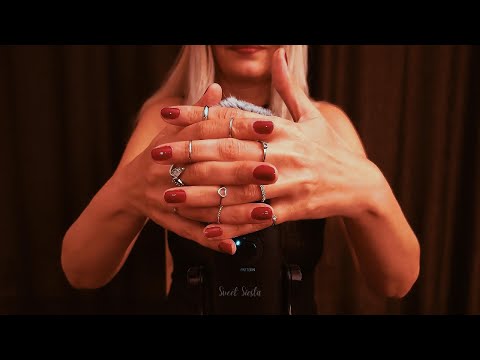 🎧 ASMR - Hypnotic Hands *  Fluffy Mic Scratching * No Talking - Sleep, Study, Relax