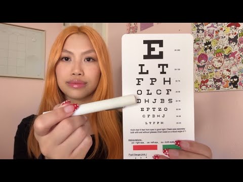 LOFI ASMR Eye Exam Appointment (Soft spoken)