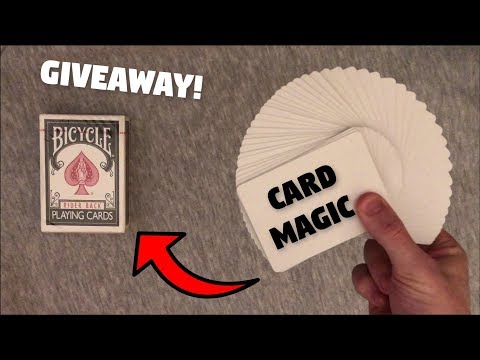 [ASMR] Card Magic Tricks & Giveaway Results