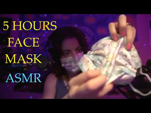 5 HOURS of ASMR Face Mask Care of 2025 😷| Medical Mask Sounds, Gloves & Relaxing Personal Attention
