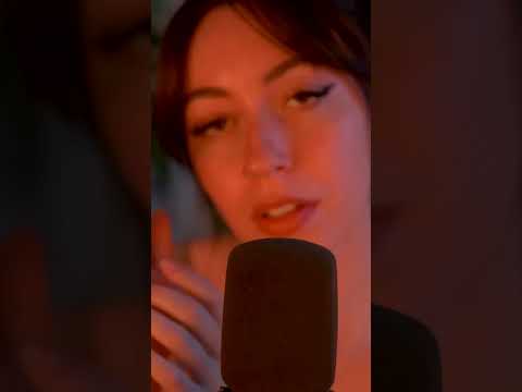 ASMR mic blowing and hand tapping ❤️ Full video linked above!