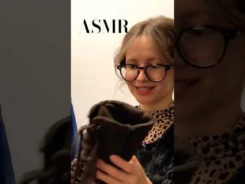Thrifting in NYC Roleplay tapping Y2k Esprit Boxer Boots 🥾 #asmrvideo #asmrsounds #asmr