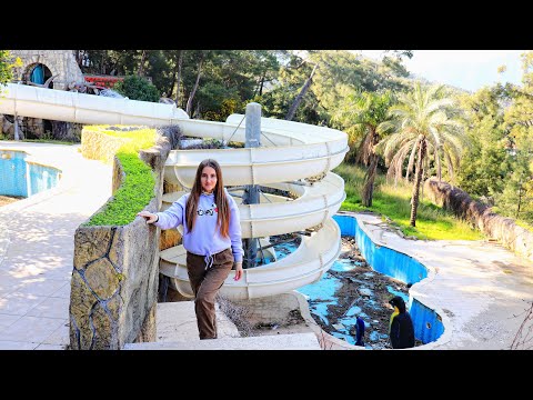 АCМР Заброшенный АКВАПАРК в Турции ЗАБРОШКА ОТЕЛЬ Триггеры | ASMR Abandoned WATER PARK Turkey