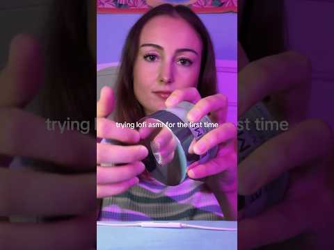 trying lofi asmr for the first time (full video on my channel)