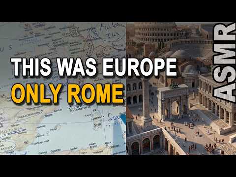 Europe at the Peak of the Roman Empire (ASMR History)