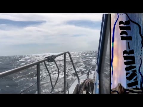 Boat Ride in Ponce, Puerto Rico | Ocean & Nature Ambience | Relaxing ASMR Sounds