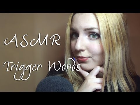 ASMR Tingly trigger words~ (I love you, coconut, tickle etc.)