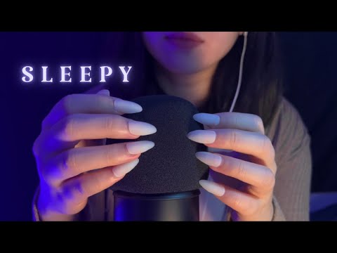 ASMR Sleepy Mic Scratching ,Tracing , Rubbing ,Mic Triggers , Brain ...