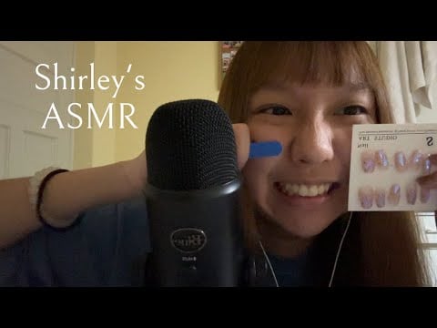 【台灣ASMR】在好朋友家過夜｜失戀了好朋友幫你卸妝、貼穿戴甲💅🏻