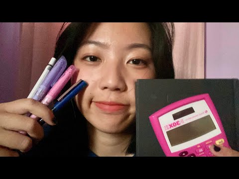 ASMR Sound Assortment with Stationary ✏️📓