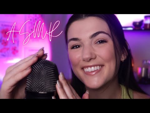 ASMR Tingly Mic Triggers and Whispered Ramble 🪐