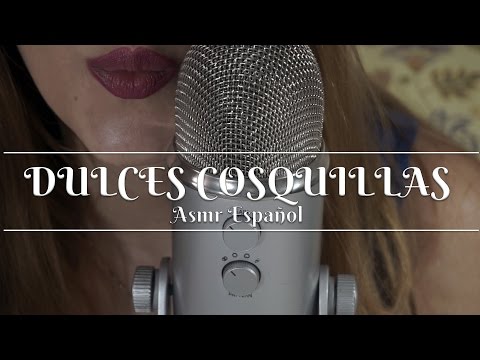 ⭐️ ASMR ESPAÑOL ⭐️❤️ Dulces sonidos cosquillosos en tus oídos ❤️ Super binaural audio  ❤️