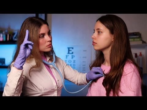 ASMR Real Person CRANIAL NERVE EXAM | Medical Roleplay