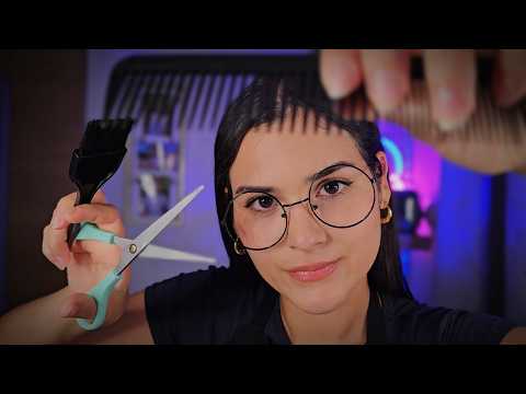 ASMR 1 HORA Cabelo, Barba e Bigode💈ROLEPLAY FILHA do BARBEIRO✨️