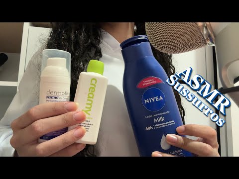 ASMR Com Sussurros |Fazendo Seu Skincare|