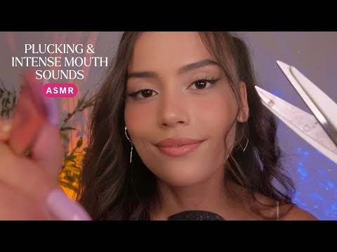 ASMR - Plucking & Mouth Sounds - %100 Tingles