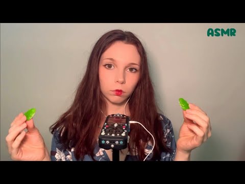 When You’re Having A Hard Time ~ Eat Gummy Frogs 🐸 ASMR (no talking, mukbang sounds)