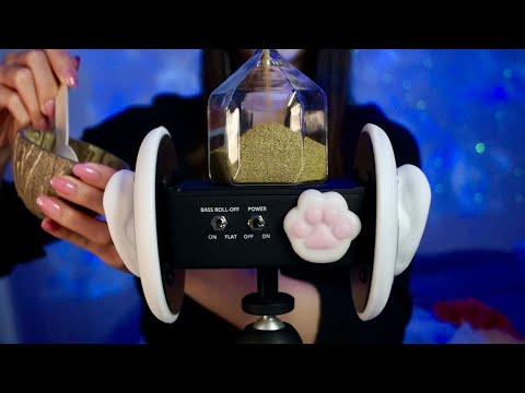 👂🏻3Dio - 16 Triggers pour éteindre ton cerveau 🌙 (ASMR NO TALKING)