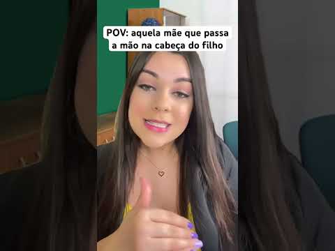 POV: aquela mãe que passa a mão na cabeça do filho #humor #shorts