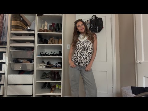 ASMR grwm with me (makeup + outfit details) tingly whispers, tongue clicking, and brush sounds 