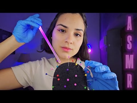 ASMR ACUPUNTURA NO MICROFONE blue yeti | roleplay🧠