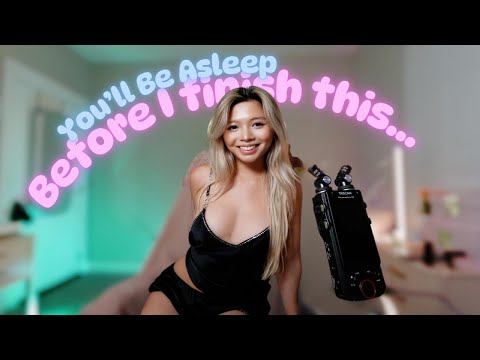 ASMR | You'll be asleep before I finish this sentence