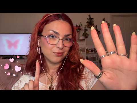 FAST ASMR ☆ ANTICIPATORY visuals, MOUTH SOUNDS, snapping, breathy whispers