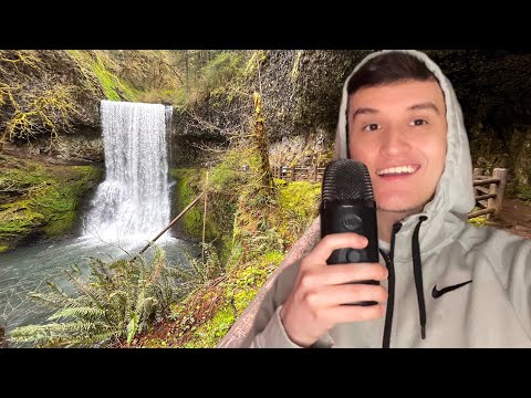 ASMR On a Hike 🌲 (asmr in public)