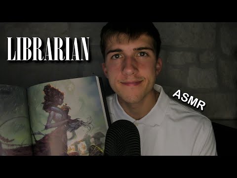 ASMR Relaxing Librarian Roleplay