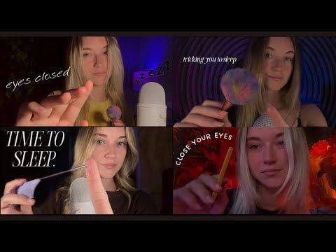 2 HOURS of Eyes Closed ASMR For Deep Sleep😴 (Compilation)
