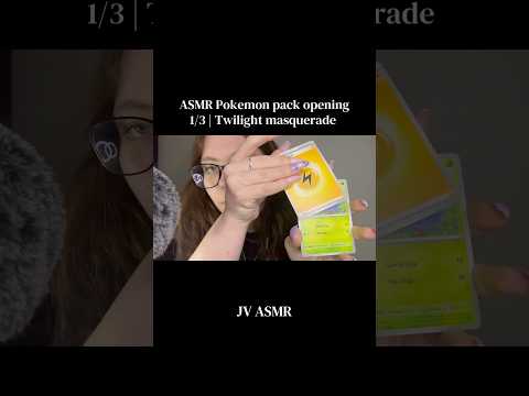 #asmrpokemon #asmrpackopening #pokemonopening #asmr #relax #triggersforsleep #asmrrelaxation