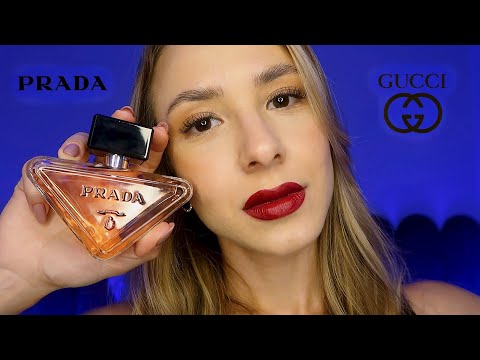 ASMR PERFUMARIA - NOVOS PERFUMES IMPORTADOS DE GRIFE E LANÇAMENTO ✨