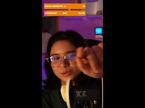 vamos relaxar juntinhos? 🤗 asmr ao vivo