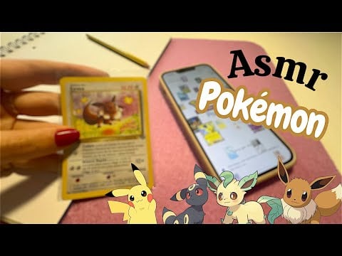 DISEGNO e sbusto carte POKÈMON 📱ASMR 🤎🤍