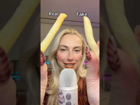 Fake or Real ✅#fake #or #real #asmr #asmreating