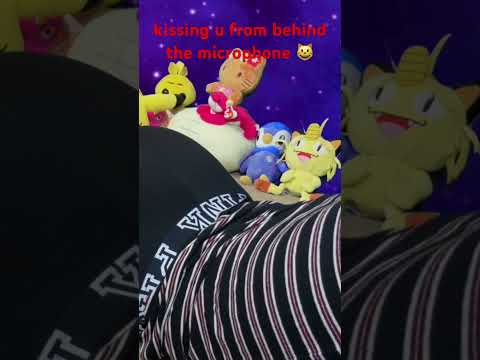 #asmr #asmrkisses #asmrsounds ASMR kissing u from behind u 💙🤍