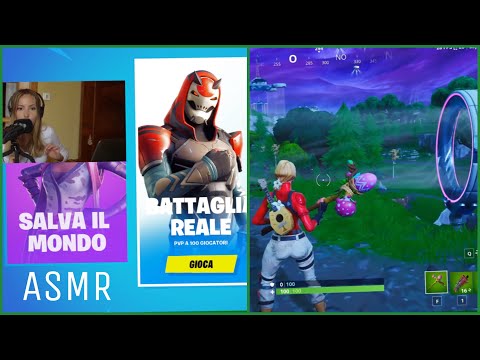 FORTNITE 🎧ASMR🎧 TU TI RILASSI e IO GIOCO!