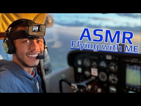ASMR Airplane Roleplay | As Real as it Gets! (Full Flight)