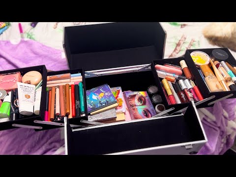 ASMR Organising my Makeup Collection (LoFi, Soft Spoken)