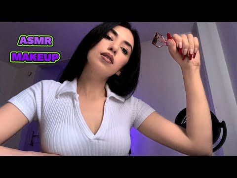 ASMR ~ SENİN MAKYAJ ARTİSTİNİM  (ROLEPLAY)