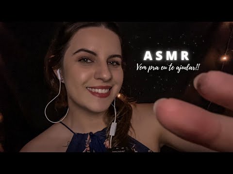 ASMR pra quem está TRISTE: Vamos conversar um pouco ❤️ | Te energizando pra dormir!!