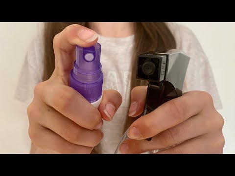 ASMR Haircut (lots of spray sounds) | hair brushing | lo-fi | no talking