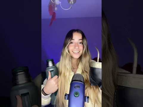 ASMR INTENTAMOS TOMAR MATE JUNTOS🧉😬 #asmr #relax #visualtingle #dormir