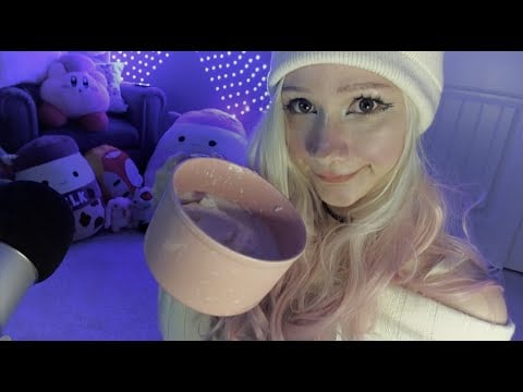 ASMR Whipped cream 💌 Eating / mukbang 💌 Creamy Sounds 💌 #asmr #mukbang
