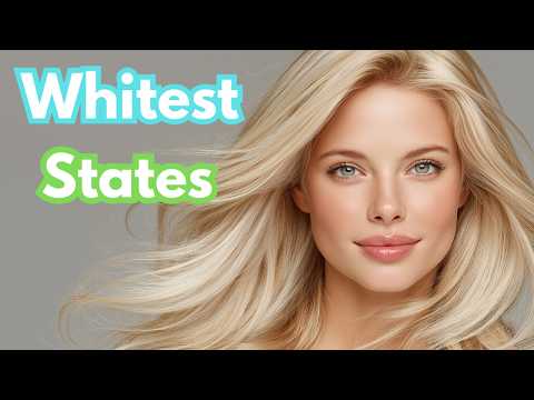 10 Whitest States in America