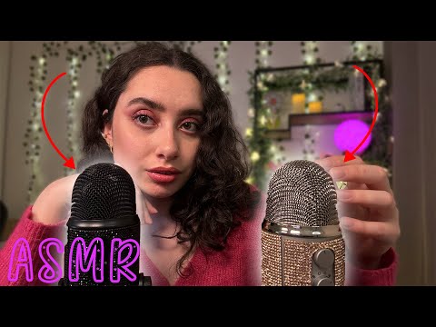 🌙 ASMR FRANÇAIS : TA DOUBLE DOSE DE RELAXATION AVEC 2 MICROS ! 🎙️😱 (chuchotement et triggers)